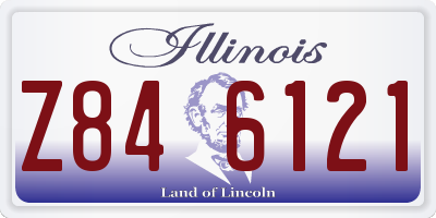 IL license plate Z846121