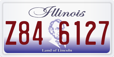 IL license plate Z846127
