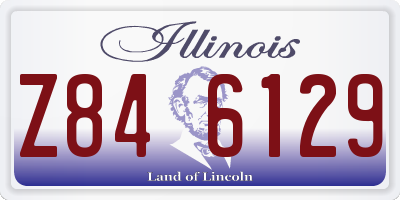 IL license plate Z846129