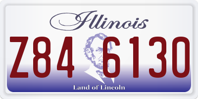 IL license plate Z846130