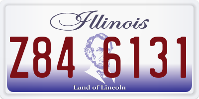 IL license plate Z846131