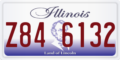 IL license plate Z846132