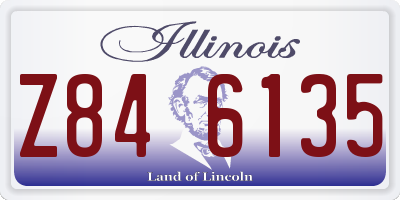 IL license plate Z846135
