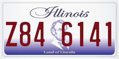 IL license plate Z846141
