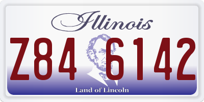 IL license plate Z846142