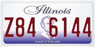 IL license plate Z846144