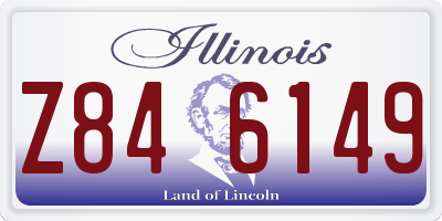 IL license plate Z846149
