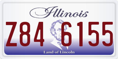 IL license plate Z846155