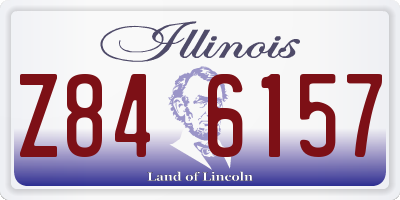 IL license plate Z846157