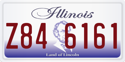 IL license plate Z846161