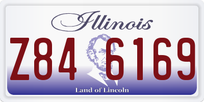 IL license plate Z846169