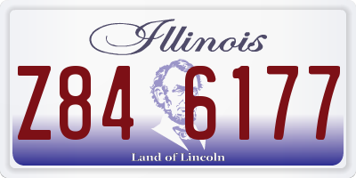 IL license plate Z846177