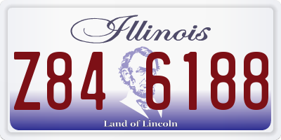 IL license plate Z846188