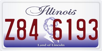 IL license plate Z846193