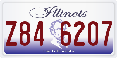 IL license plate Z846207