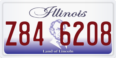 IL license plate Z846208