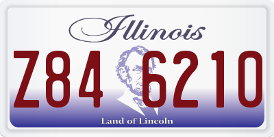 IL license plate Z846210