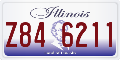 IL license plate Z846211