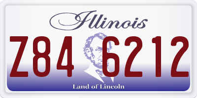 IL license plate Z846212