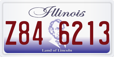 IL license plate Z846213