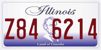 IL license plate Z846214