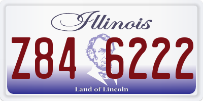 IL license plate Z846222