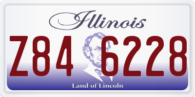 IL license plate Z846228