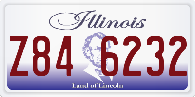 IL license plate Z846232