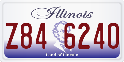 IL license plate Z846240
