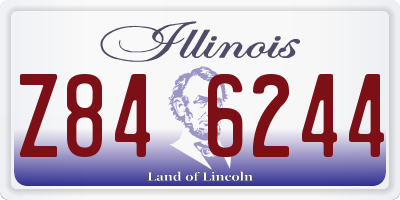 IL license plate Z846244