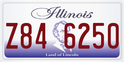 IL license plate Z846250