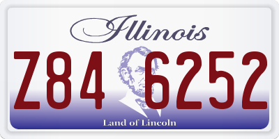 IL license plate Z846252