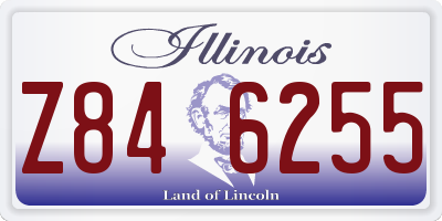 IL license plate Z846255