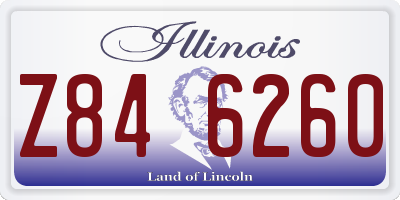 IL license plate Z846260