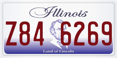 IL license plate Z846269