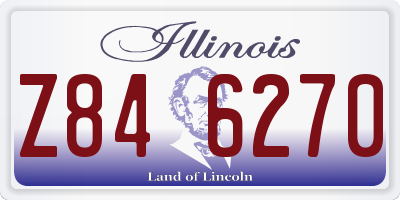 IL license plate Z846270