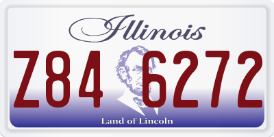 IL license plate Z846272