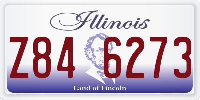 IL license plate Z846273