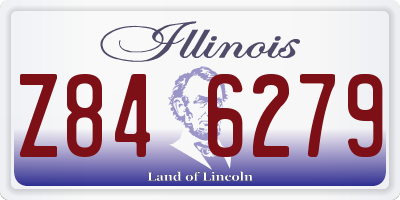IL license plate Z846279