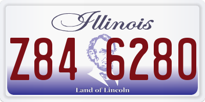 IL license plate Z846280