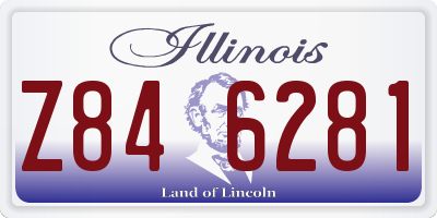 IL license plate Z846281