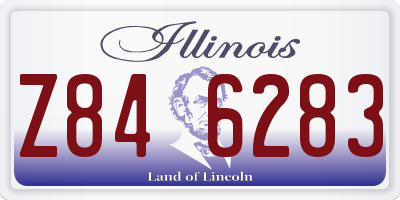 IL license plate Z846283