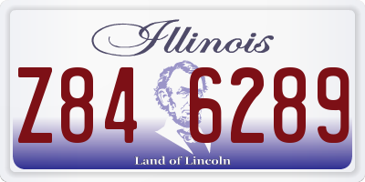 IL license plate Z846289