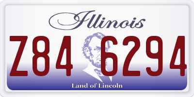 IL license plate Z846294