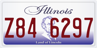 IL license plate Z846297