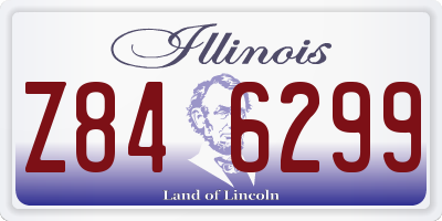 IL license plate Z846299