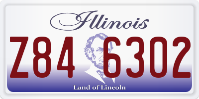 IL license plate Z846302