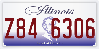 IL license plate Z846306