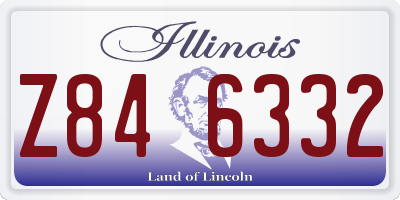 IL license plate Z846332