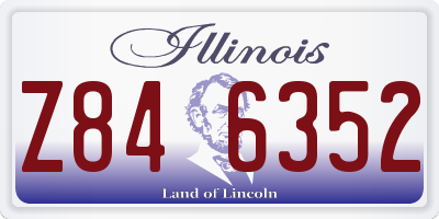 IL license plate Z846352